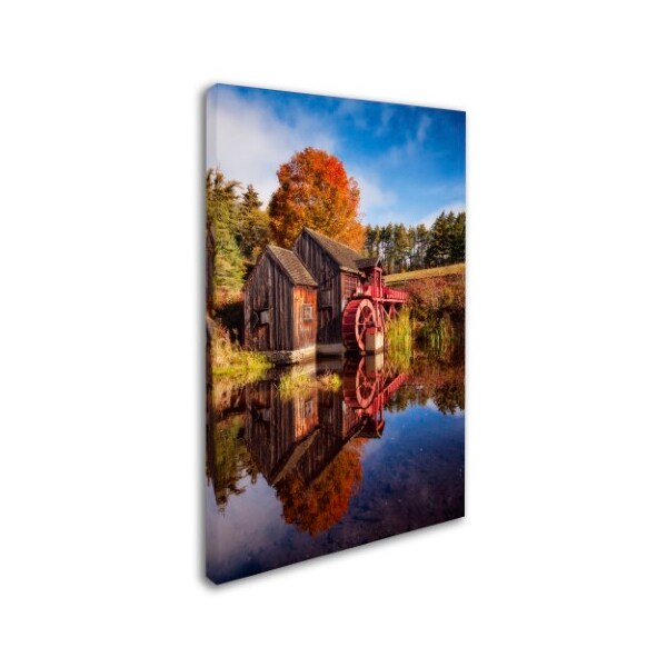 Michael Blanchette Photography 'The Old Grist Mill' Canvas Art,16x24